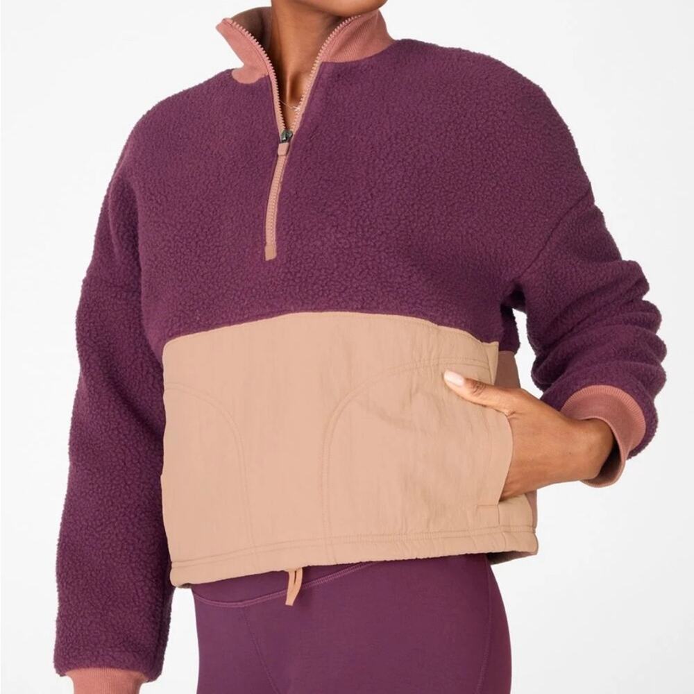 Fabletics Mallory Fleece Sherpa Pullover - Picture 5 of 5